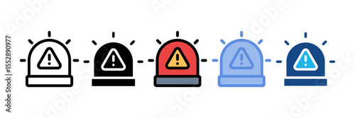 Alerting Icon Element For Design