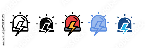 Emergency Services Icon Element For Design
