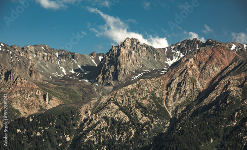 mountain landscape in the morning