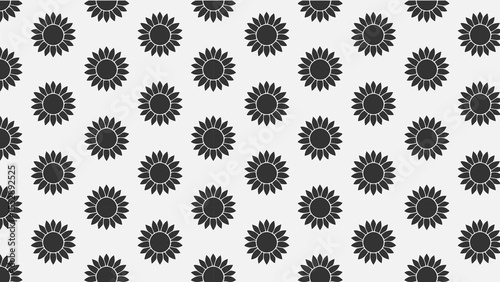 Sunflower Vector pattern design colorful