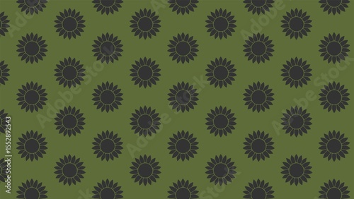 Sunflower Vector pattern design colorful