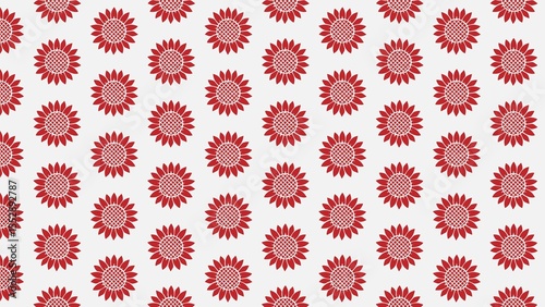 Sunflower Vector pattern design colorful