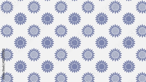 Sunflower Vector pattern design colorful