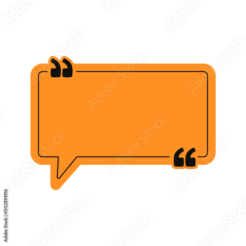 Quotation box shape. Quote in quotes frames. Socrates quotes, speech stickers and comment box badge. Vector isolated.
