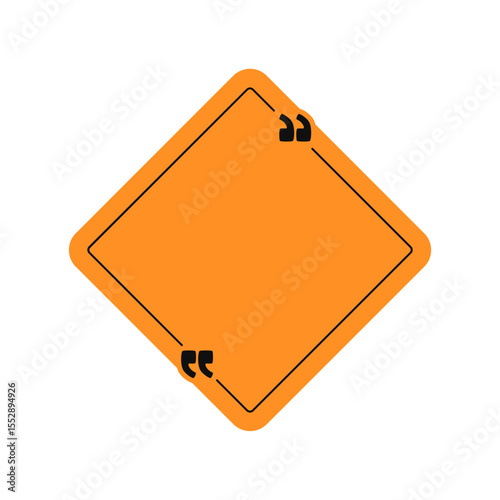 Quotation box shape. Quote in quotes frames. Socrates quotes, speech stickers and comment box badge. Vector isolated.