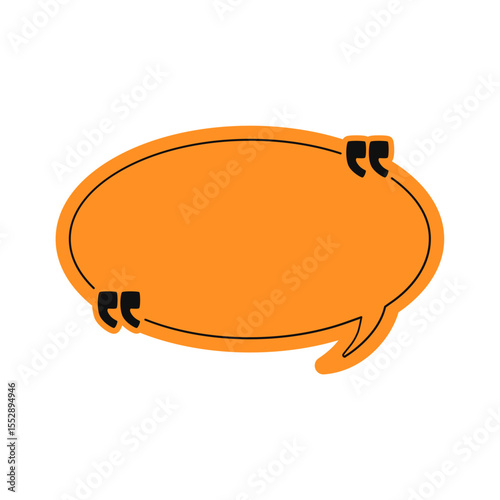 Quotation box shape. Quote in quotes frames. Socrates quotes, speech stickers and comment box badge. Vector isolated.