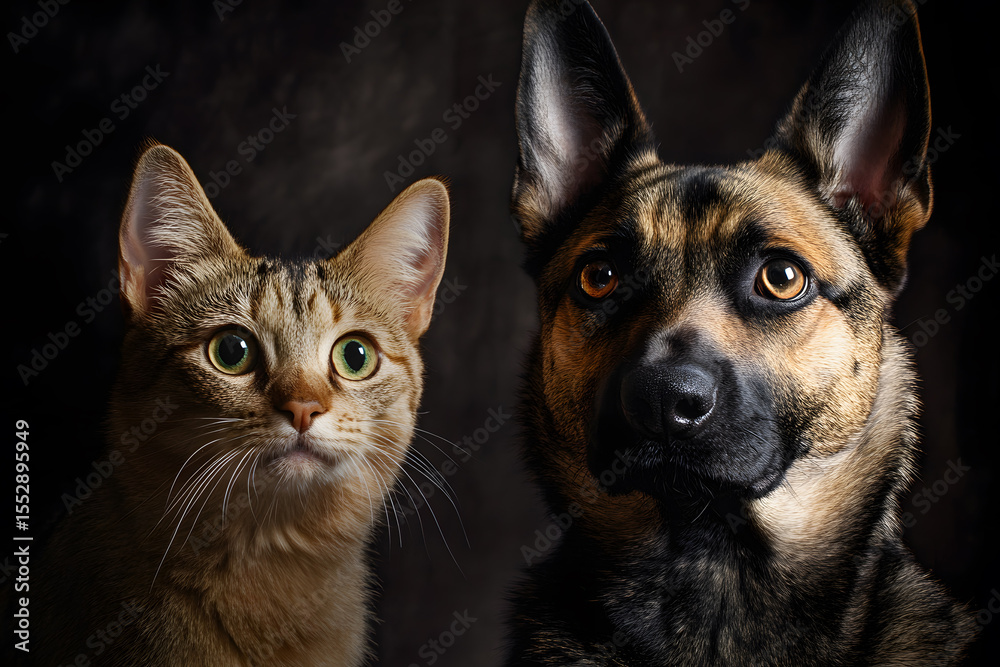 Partners in Crime – The Loyal Dog and Curious Cat Duo Partners in Crime – The Loyal Dog and Curious Cat Duo
