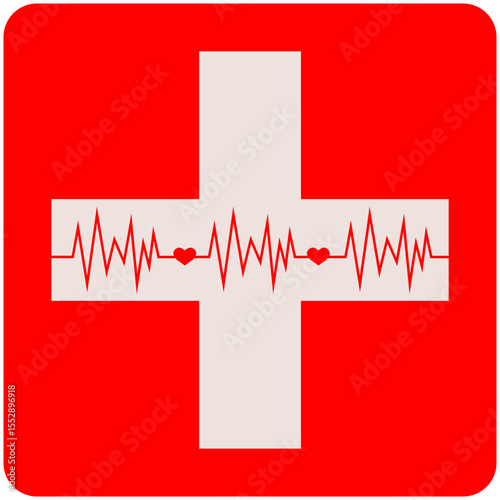 World Red Cross Day World red cross day vector illustration with cross symbol and Global map silhouette. Ideal for awareness campaigns, medical and humanitarian design, or health content.