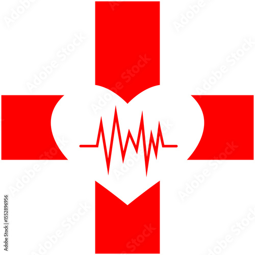 World Red Cross Day World red cross day vector illustration with cross symbol and Global map silhouette. Ideal for awareness campaigns, medical and humanitarian design, or health content.