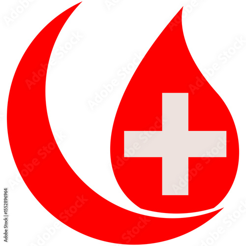 World Red Cross Day World red cross day vector illustration with cross symbol and Global map silhouette. Ideal for awareness campaigns, medical and humanitarian design, or health content.