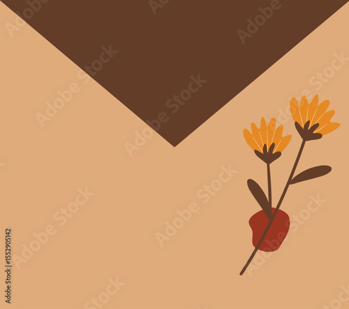 Envelope Mail With Flower