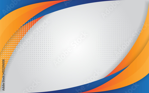 vector background dimension 3d graphic message board for text and message design line shadow for modern web design Free Vector