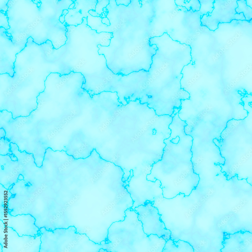 Obraz premium Electric blue cloud texture pattern background with marble effect