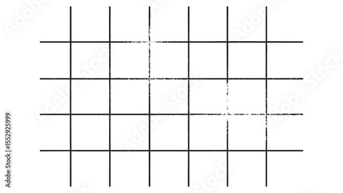 Minimal Grid Pattern with Grunge Texture