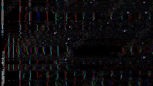 VHS Abstract Background. Glitch Lines Noise Overlay Texture