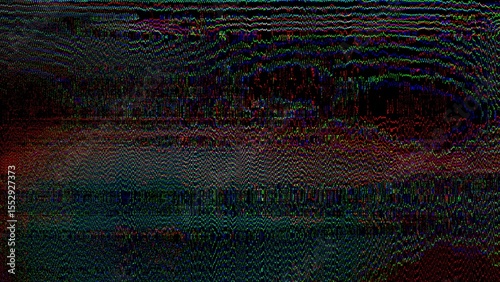 VHS Abstract Background. Glitch Lines Noise Overlay Texture