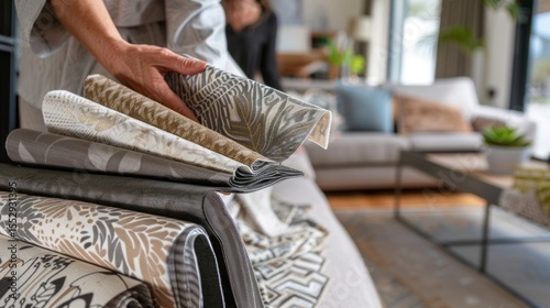 Choosing Fabric Samples for Interior Design