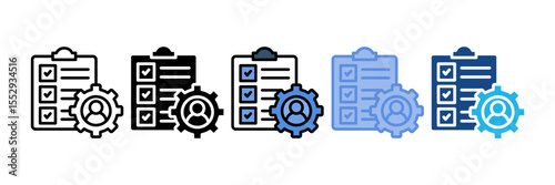 Skill Assessment Icon Element For Design