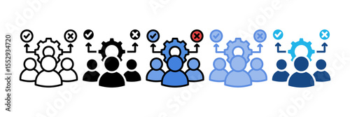 Leadership Icon Element For Design