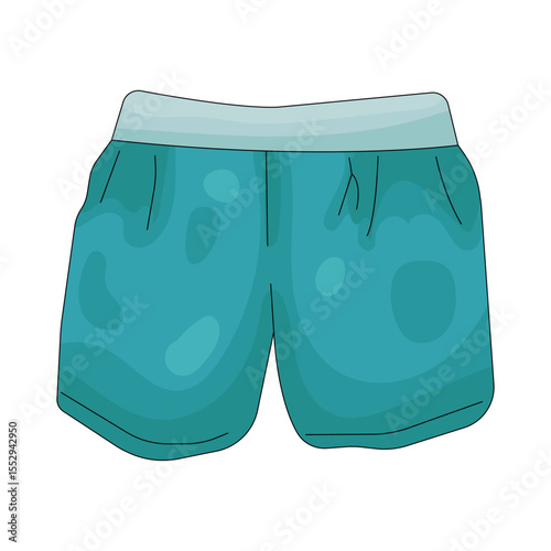Illustration of Swim Trunks