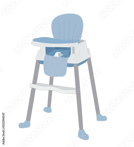Baby highchair. Chair for feeding.