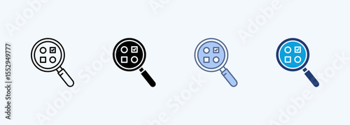 Detection Multiple Style Icon