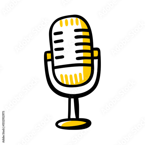 Microphone icon.