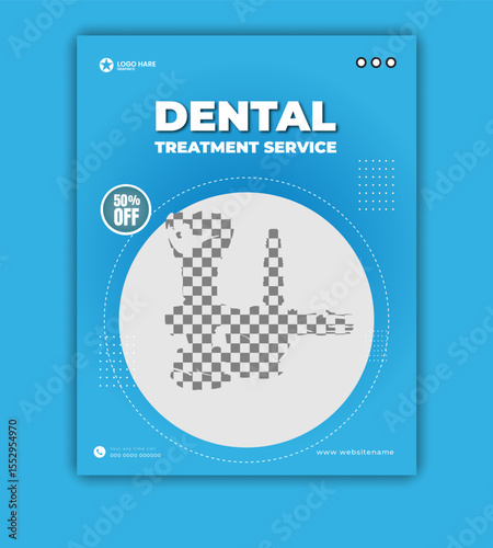 Dental Treatment Service Flyer Promotion