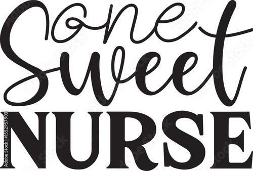 one sweet nurse, Nurse Valentine design