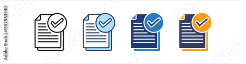 Resolved Icon Set Multiple Style Collection