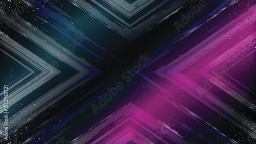 Abstract blue background with glowing light rays creating a vibrant, futuristic sky design