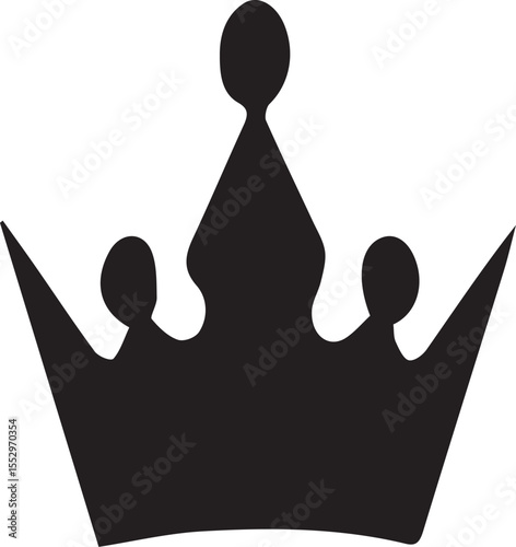 Crown Icon - Royal & Luxury Vector Collection (King, Queen, Tiara, Badge) - Empire Symbols for Logo & Branding