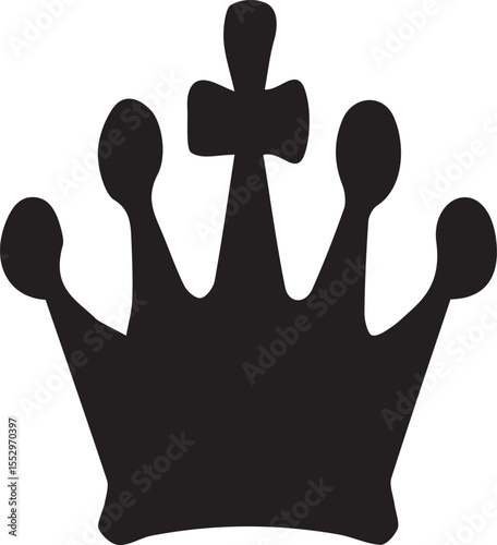 Crown Icon - Royal & Luxury Vector Collection (King, Queen, Tiara, Badge) - Empire Symbols for Logo & Branding