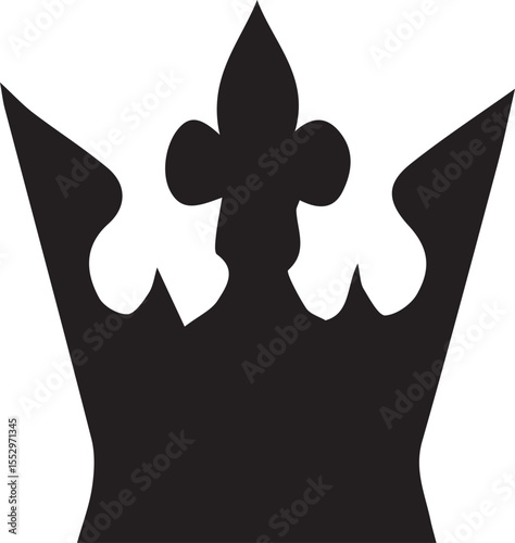 Crown Icon - Royal & Luxury Vector Collection (King, Queen, Tiara, Badge) - Empire Symbols for Logo & Branding