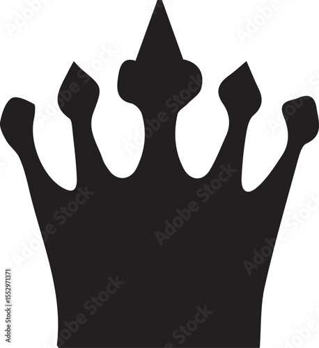 Crown Icon - Royal & Luxury Vector Collection (King, Queen, Tiara, Badge) - Empire Symbols for Logo & Branding