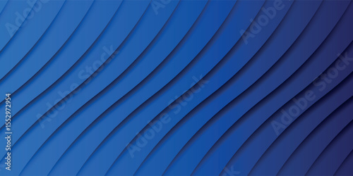 abstract dark blue background with smooth gradient curves and soft lighting.