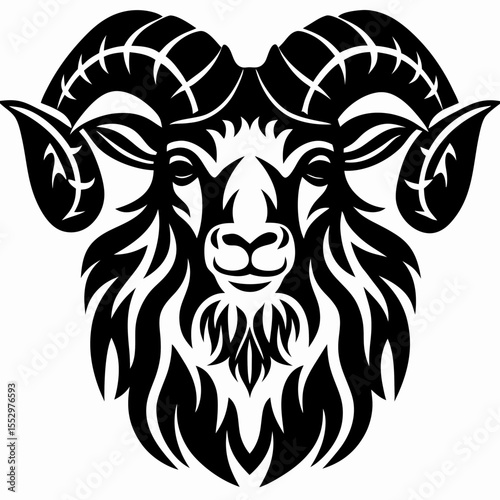 Majestic Mountain Goat A Profile of Wisdom and Strength