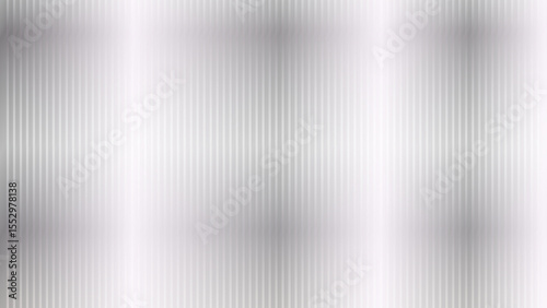 Soft frosted glass texture with a ribbed effect in grey, soft pink and white tones, creating a blurred vertical striped background with a subtle metallic overlay.