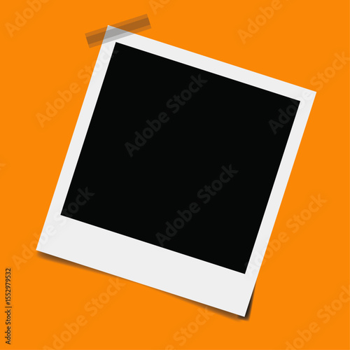 Collage photo effect Photos mock up template background