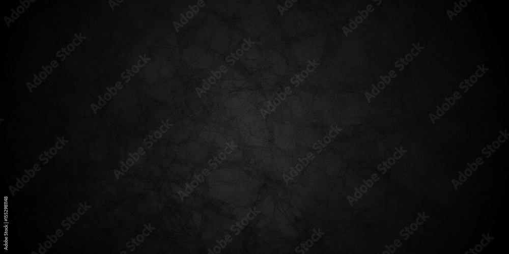 Fototapeta premium Dark black slate texture in natural pattern with high resolution for background wall. Black abstract grunge background. Dark rock texture black stone. Background of blank natural aged blackboard wall