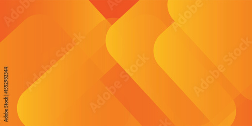 Abstract orange and yellow geometric background. Modern concept for graphic design, background, web design. vector eps10