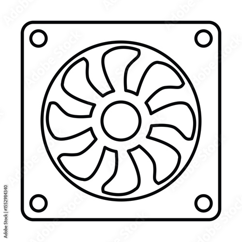 Cooler Fan Icon