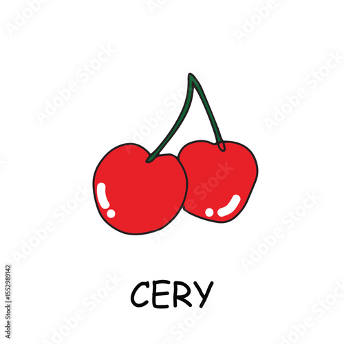 Collection of vector fruit icons features a range of Different fruits summer collection.fresh designs, including popular fruits like apples, bananas, strawberries, watermelons, and more.