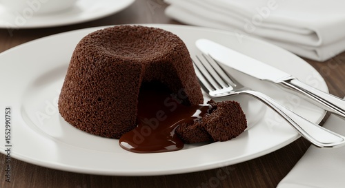 Decadent Chocolate Lava Cake, Melted Goodness Awaits