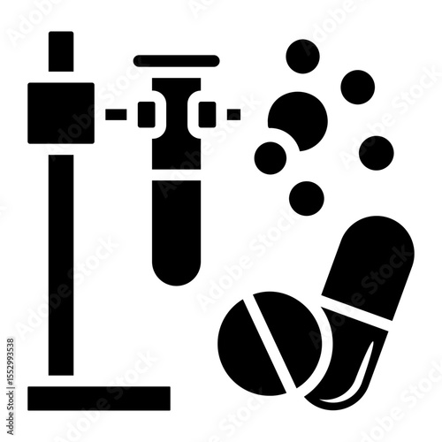 pharmaceutical Solid icon