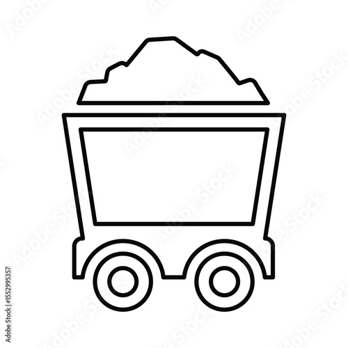 Coal Trolley Icon