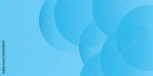 Abstract geometric background gradient soft light blue bokeh for Graphic  modern hitech technology good