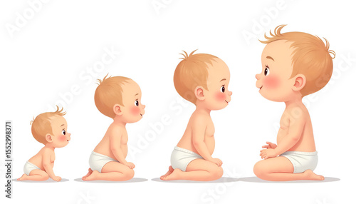 baby and mother