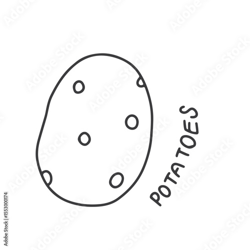 Coloring book for kids vegetables outline cartoon. preschool education