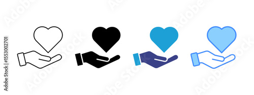 Goodwill Multipel Icon Set.